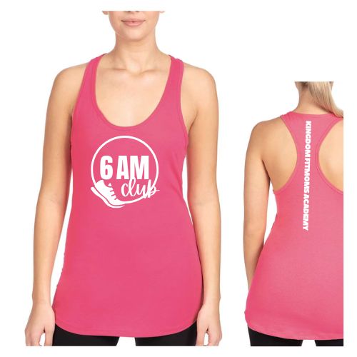 Workout tank: 6AM Club