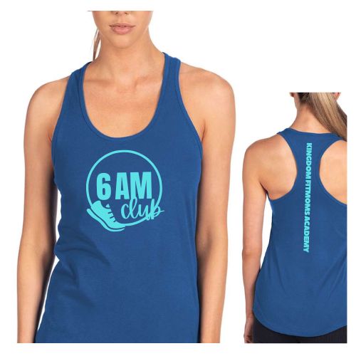 Workout tank: 6AM Club