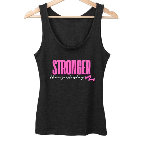 Workout tank: Stronger than yesterday